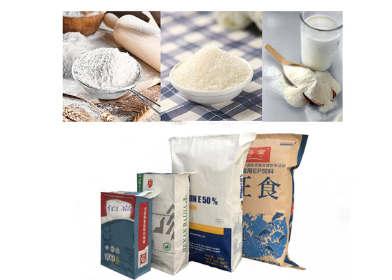 15kg 20Kg 25kg 50kg Kraft Kağıt Vana Torbaları Kendi Logonuzla Ambalaj Fayans Yapıştırıcısı
