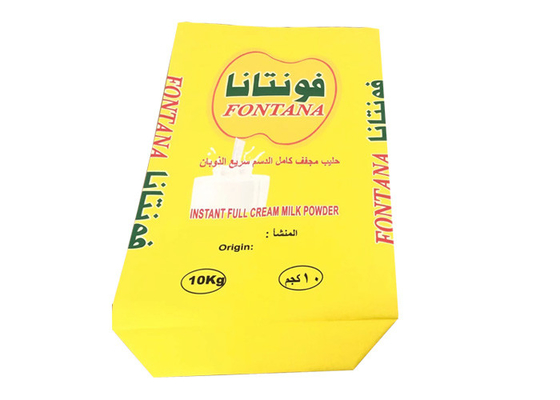 Süt Tozu için Biyobozunur 20kg 25kg Isı Yalıtımlı Kağıt Torbalar
