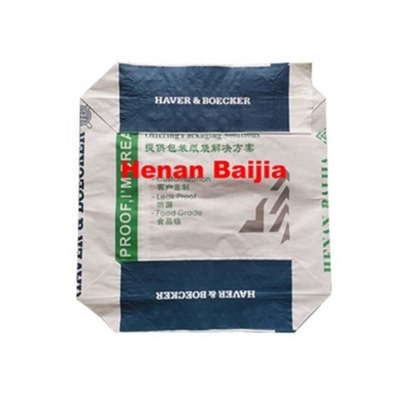 PE Liner Torbalı Kraft Kağıt 25 Kg Harç Çuvalı OEM Kabul Edildi