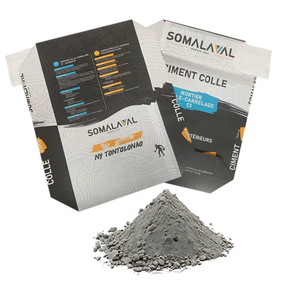 Su Geciktirici 20kg Çimento Torbası Beton Harç Torbası ISO2200 Sertifikalı
