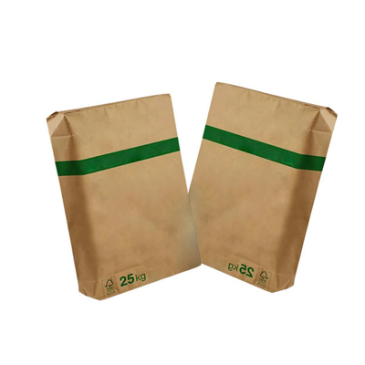 25kg 50Kg Yapıştırılmış Valf Sodyum Benzoat Tozu Paketleme Çantası Çok Duvarlı