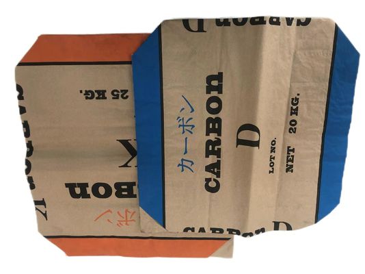 Islaklık Dayanıklı Çok Duvarlı Kağıt Çuvalı Gıda Sınıfı Su Dayanıklı Ambalaj