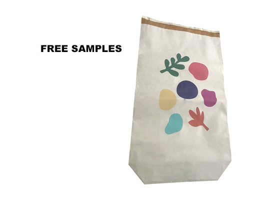 Kraft Kağıt Lamine Pp Dokuma Çantalar Suya Dayanıklı 3 Katlı Plastik Kompozit 25kg 50kg