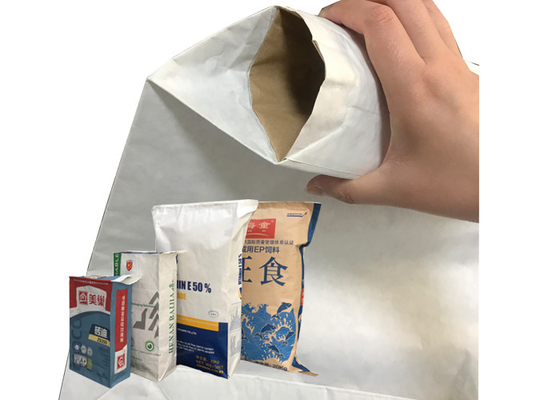 Özel Baskılı Sıvı Dökülme Emici Kağıt Ambalaj Torbası 15kg 20kg