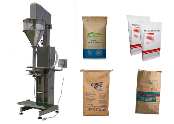 Gübre Çimento Ambalajı için 50kg 25kg Isı Yalıtımlı Kağıt Torbalar