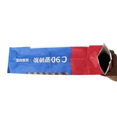 50kg 20KG 25KG 3 Katlı 2 Katlı Yapıştırılan Vana Çok Duvarlı Kağıt Torbalar Endüstriyel
