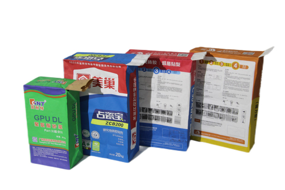 Dayanıklı Özel Baskılı Kraft Kağıt Paket Çantaları 7 Renge Kadar Tozla Dayanıklı