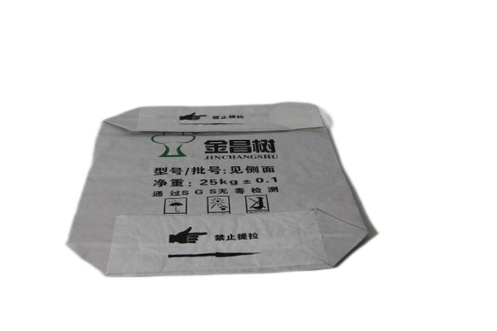 Alışkanlıklı Endüstriyel Kağıt Ambalaj Çantası 25kg Valflı