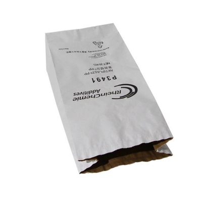 Kömür Paketleme İçin Özel Logo Baskı Kraft Kağıt Paketleme Torbaları