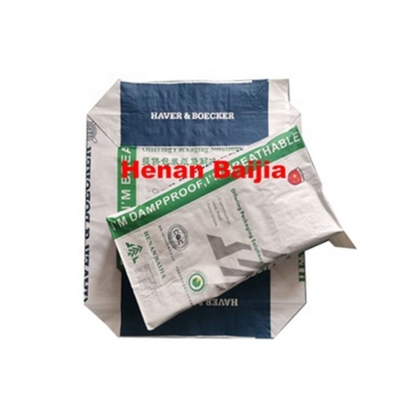 25kg 50kg Kimyasal Gübre Paketleme Çantası Flekso Baskı Endüstriyel Kağıt Torbalar
