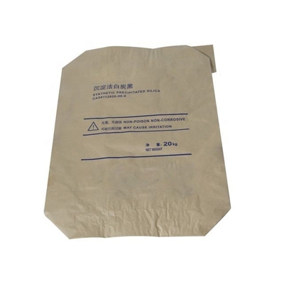 Çok Katmanlı Kraft Kimyasal Kağıt Torba Kare Tabanlı Kağıt Valf Torbaları 60g-120g/M2
