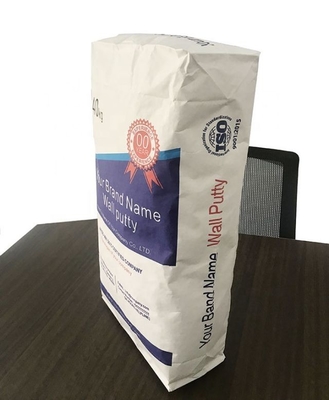 OEM Baskı 25kg 50kg Çimento Gıda Maddeleri İçin Endüstriyel Kağıt Torbalar Sürdürülebilir