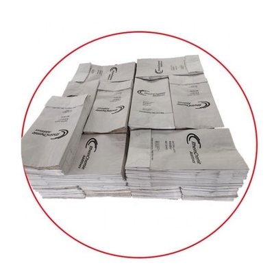 Çok Duvarlı Çam Peletleri Kağıt Torba 50Kg Yapıştırılmış Valf Çimento Ambalajı
