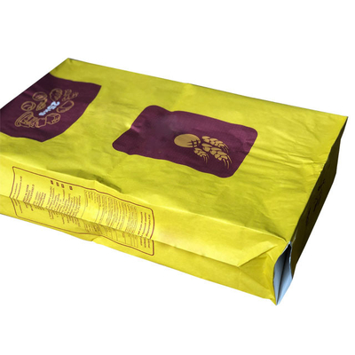 Kraft Kağıt Çimento Torbası 50kg Özel Renk Kabulü