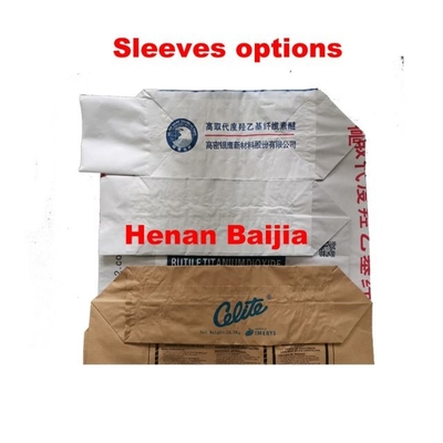 Özel Logo 25kg 50kg Çimento Kraft Kağıt Valf Çantası Tek Noktadan Hizmet