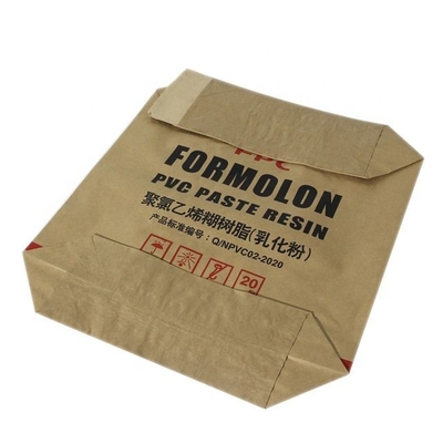 İki Atomlu Toprak Kili Granül İçin Çok Fonksiyonlu 2-3ply Çok Duvarlı Kraft Kağıt Torbalar