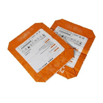 Laminasyon Yapıştırılmış Valf Çok Duvarlı Kağıt Torbaları Kraft Ambalajı Sağlar