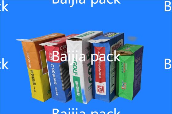 Özel Yapıştırılmış Valf Endüstriyel Valf ve Laminasyonlu Çok Duvarlı Kağıt Torbaları
