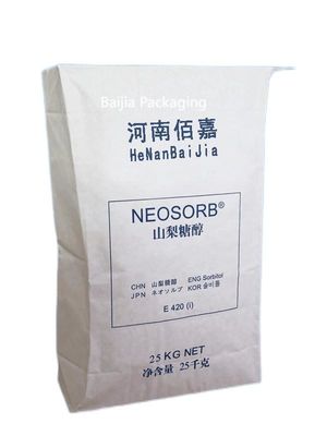 Özel Baskı Çok Duvarlı Kraft Kağıt Torbaları Evcil Kediler İçin 150 Gram