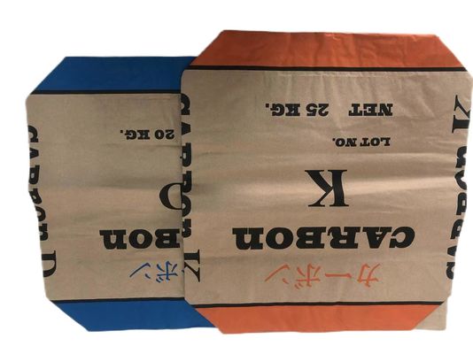 Paketleme Yapıştırılmış Valf Çok Duvarlı Kağıt Torbalar İşletme için Özel Çözüm