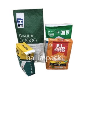Paketleme için çok yönlü özel kalınlıklı endüstriyel çok duvarlı kağıt torbaları