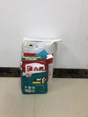 Kimya Endüstrisi Kraft Kağıt Ambalaj Torbaları Özel Kalınlık