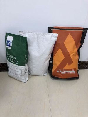 Flexo baskı yöntemi 50kg Çipleme Altı Kağıt Çuvalları Özelliklendirme Mümkün