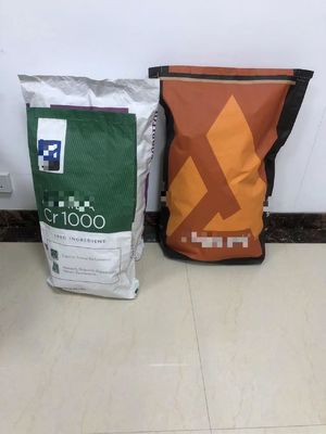 Kalınlık Alışverişli 50kg Çipleme Altı Kağıt Çuvalları Baskı ile Evet