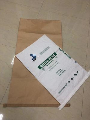 Yüksek Performanslı İhtiyaçlar için Özel Dikişli Açık Ağızlı Çok Duvarlı Kağıt Çantaları