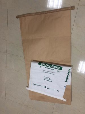 Özel dikili alt kağıt torbaları Çok duvarlı ambalaj için gerekli bileşen