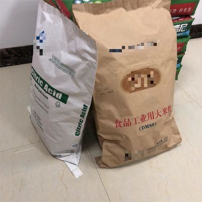 Çevreye Dostu Dikili Açık Ağızlı Çok Duvarlı Kağıt Çantaları Özel Logo