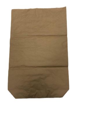 Özel logo ile un için kare tabanlı çok duvarlı kağıt torbaları
