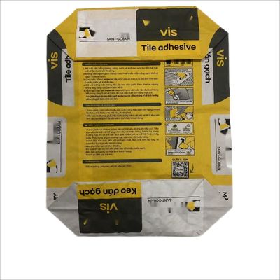 Endüstriyel Valf Laminasyon Multi Duvar Kağıdı Çuval Yapışkan Ambalaj için Çuval