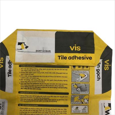 Endüstriyel Valf Laminasyon Multi Duvar Kağıdı Çuval Yapışkan Ambalaj için Çuval