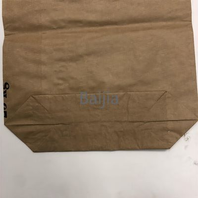 Genel Mükemmel Çok Duvarlı Kraft Kağıt Torbaları Endüstriyel Ambalaj 25kg