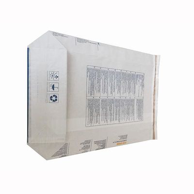 Gıda ambalajı için özelleştirilebilir geri dönüştürülmüş ısı mühürlü çok duvarlı kağıt torbası