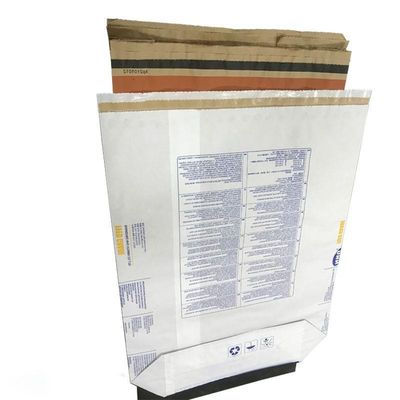 Gıda ambalajı için özelleştirilebilir geri dönüştürülmüş ısı mühürlü çok duvarlı kağıt torbası