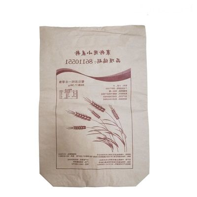 Gıda sınıfı Sıcaklık Dükkanlı Kağıt Çuvallar Paketleme Süt Tozu Un Gıda katkı maddeleri