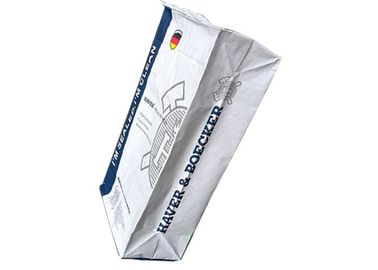 20kg 25kg 50kg Endüstriyel Yapıştırılmış Vana Çok Duvarlı Kağıt Torbalar Çimento Kağıt Ambalaj Çantası