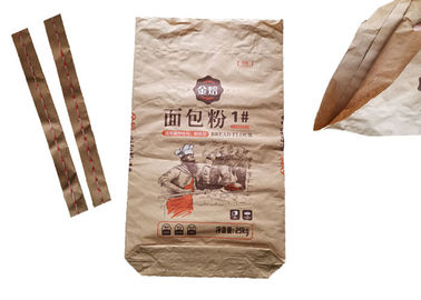 20kg 25kg 120gsm Lamine Kraft Kağıt Torbalar