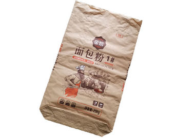 20kg 25kg 120gsm Lamine Kraft Kağıt Torbalar