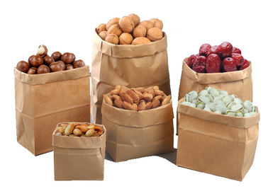 Süpermarket Ambalajları Çok Duvar Kağıdı Çuvalları Parçalanabilir Çevre Dostu Kirlilik Ücretsiz