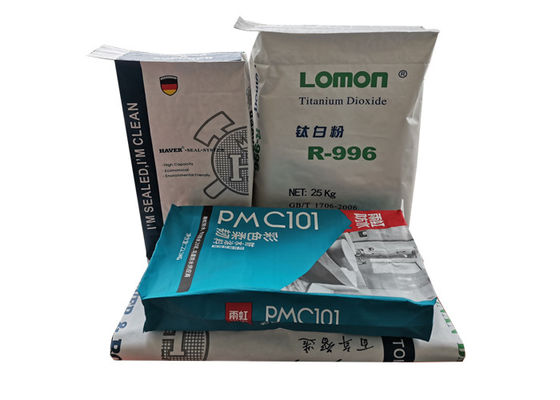 Özelleştirilebilir Vana ile Geri Dönüşümlü Çevre Dostu Kare Alt Çok Duvarlı Kağıt Torbalar