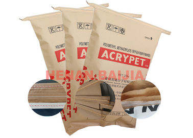 Endüstriyel Delikli Dikişli Açık Ağız Çok Duvarlı Kağıt Torbalar Flekso Baskı 60g - 120g / M2