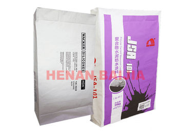 Dayanıklı Yapıştırılmış Valf Torbaları 60g-130g / M2 Kuru Harç Ambalaj Çok Duvarlı Kağıt Torbalar