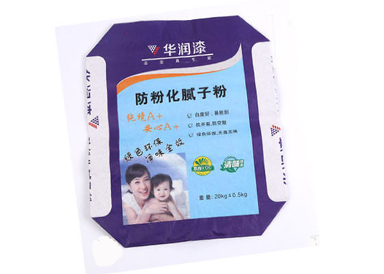 Keramik Plakalı Plast Yapıştırılmış Valf Torbası