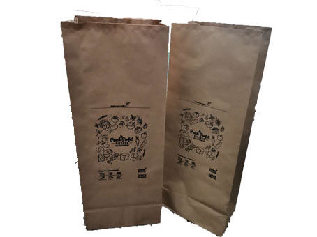 30 Gl 120gsm 10kg Yapıştırılmış Vana Çok Duvarlı Çim Kağıt Torbalar