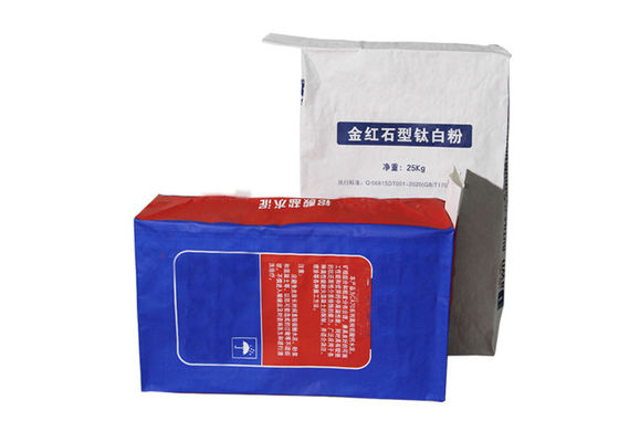 1-4 Kat Kraft Kağıt Vana Torbası 60g-120g/m2