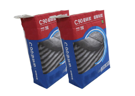 Özel Logo 25kg Çoklu Duvar Kağıdı Torbaları 50kg Kraft Kağıt Torba