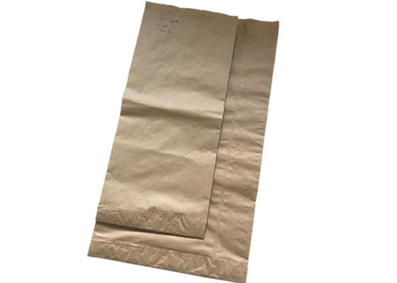 Buğday Unu Çok Duvarlı Kraft Kağıt Torbalar 10kg 25kg 50kg Nem Koruması